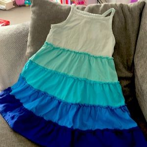 Beautiful Garnet Hill Kids blue sundress